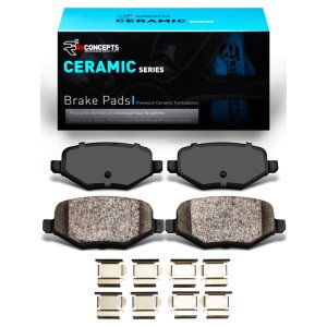 Lincoln MKT Brake Pads - Rear - R1 Concepts - Optimum OE - `13-`16